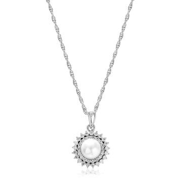 925 pal with multi size stone chain pendent