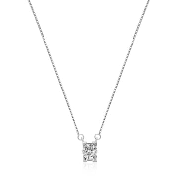 925 small square soliter design chain pendent