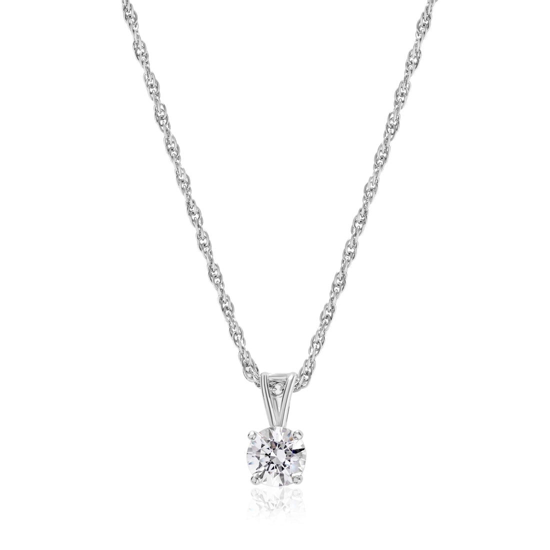 925 single dimomnd chain pendent